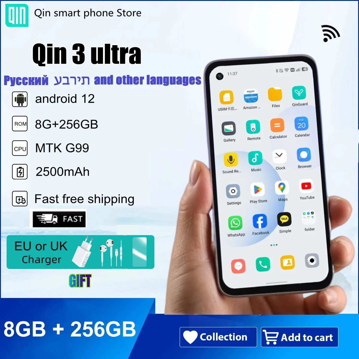QIN 3 Ultra Smartphone 1