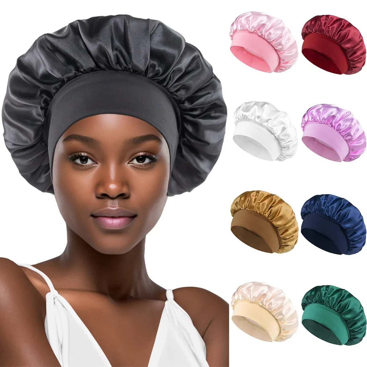 Satin Hair Bonnet 1