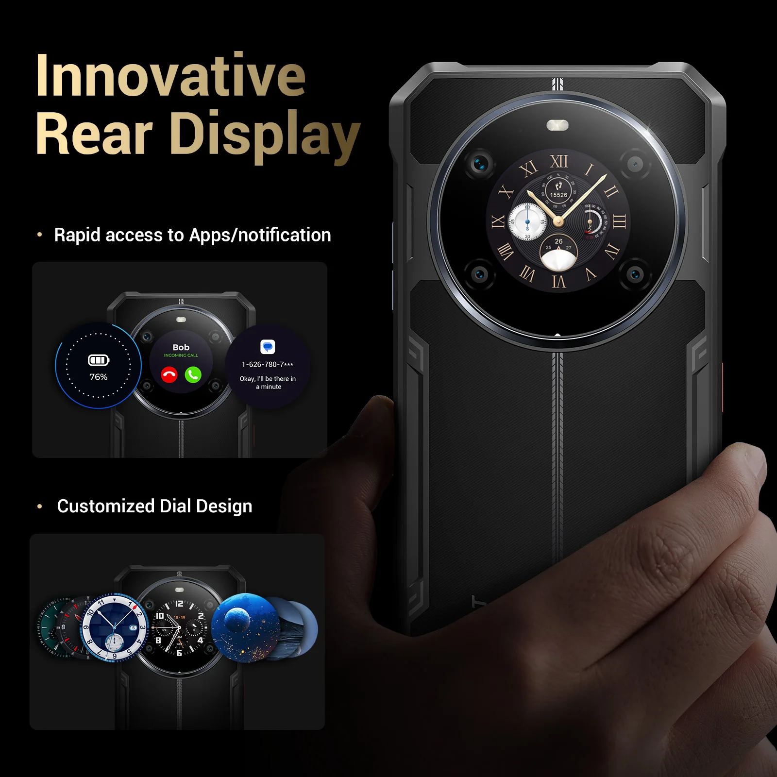 FOSSIBOT F109 5G Rugged Smartphone 4