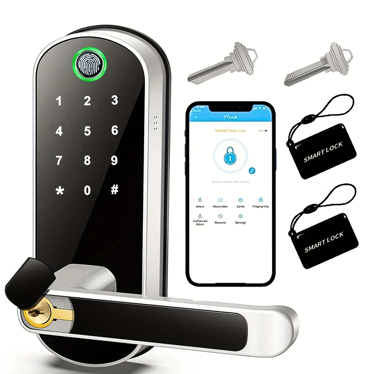 Smart Fingerprint Door Lock 1