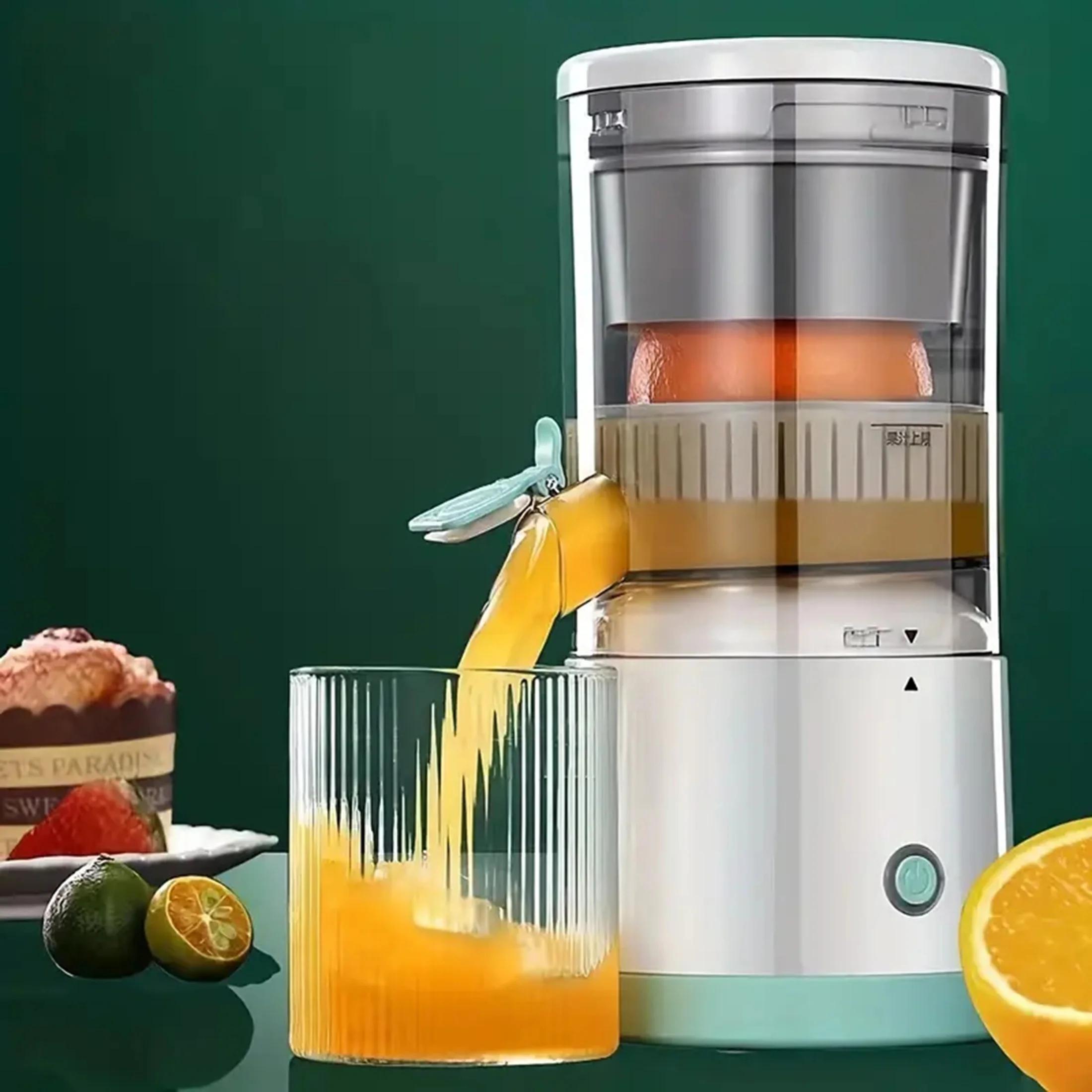 Electric Stainless Steel Fruit Juicer 1