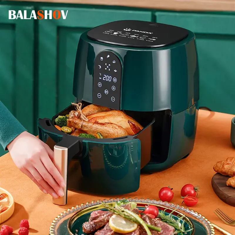 kf Se2916b6467b0486c93d0fe72afd2433cs 4 5L 6L Smart Electric Air Fryer Large Capacity Automatic Household Multi 360 Baking LED Touchscreen